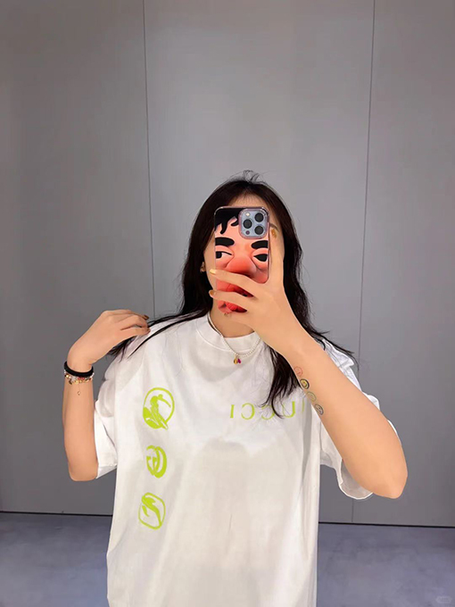 グッチコピー 新しいスキープリント半袖Tシャツ