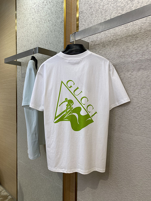 グッチコピー 新しいスキープリント半袖Tシャツ