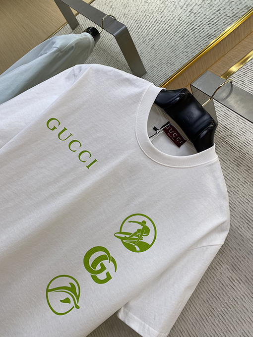 グッチコピー 新しいスキープリント半袖Tシャツ
