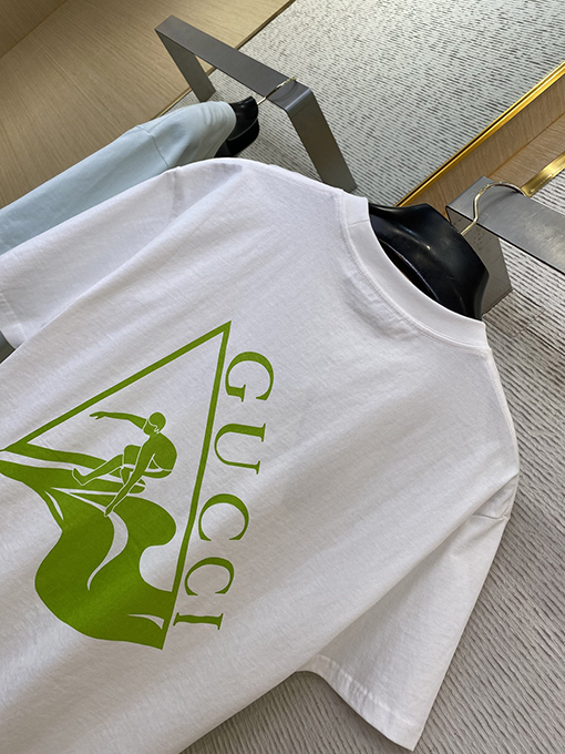 グッチコピー 新しいスキープリント半袖Tシャツ
