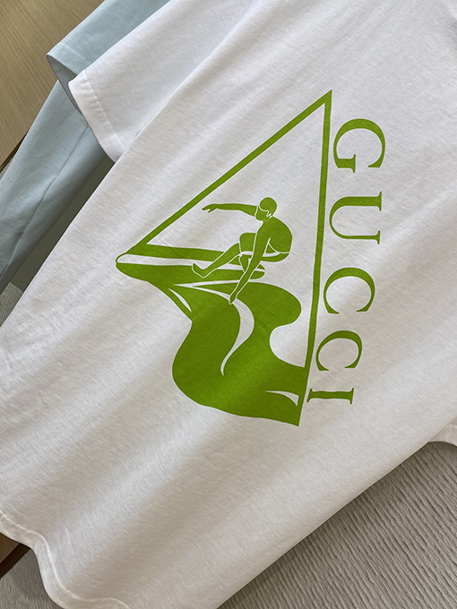グッチコピー 新しいスキープリント半袖Tシャツ