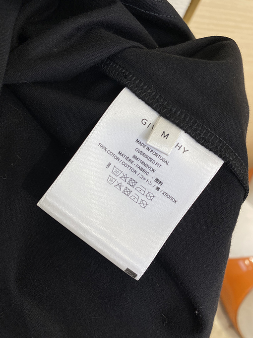 ジバンシイ 新しいダイヤモンドビーズ半袖Tシャツ