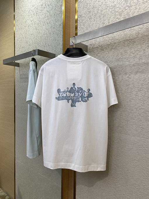 ジバンシイ 新しいキャラクタープリントラウンドネック半袖Tシャツ