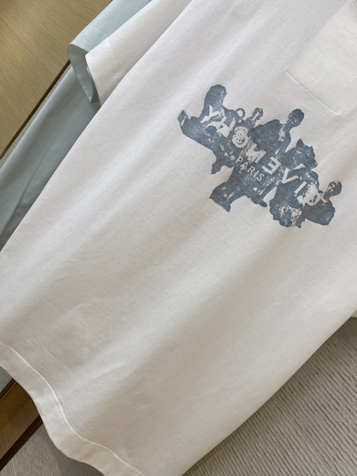 ジバンシイ 新しいキャラクタープリントラウンドネック半袖Tシャツ