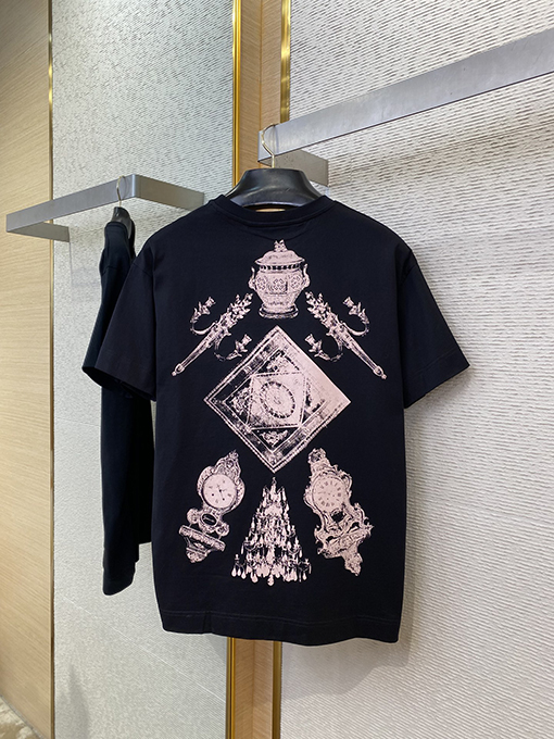 ジバンシイスーパーコピー 新しいプリントラウンドネック半袖Tシャツ