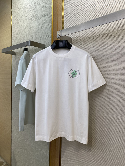 ジバンシイ 新しいダイヤモンドビーズ半袖Tシャツ