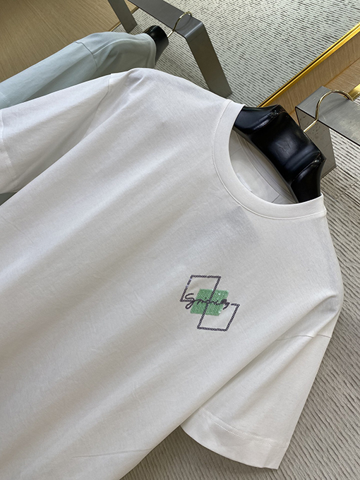 ジバンシイ 新しいダイヤモンドビーズ半袖Tシャツ