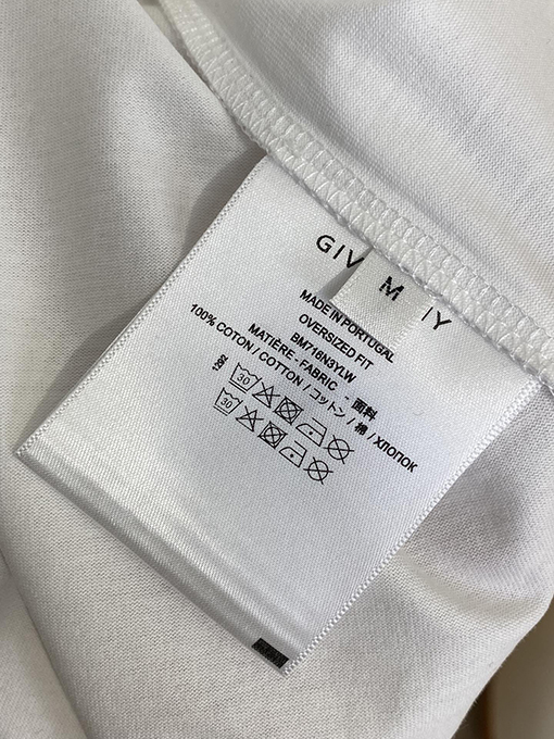 ジバンシイ 新しいダイヤモンドビーズ半袖Tシャツ