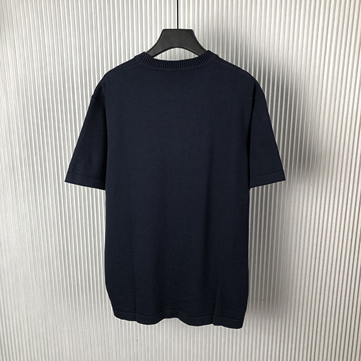 ルイヴィトンスーパーコピー新しいピンロゴニット半袖Tシャツ
