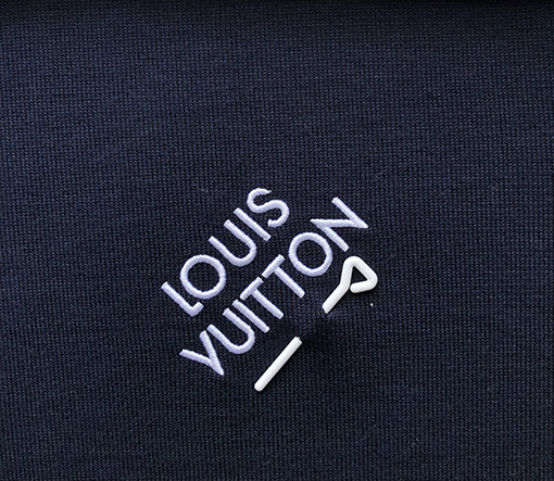 ルイヴィトンスーパーコピー新しいピンロゴニット半袖Tシャツ