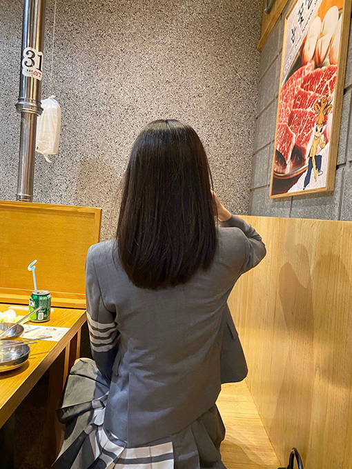 トムブラウン レディース純粋なウールの短いスーツ