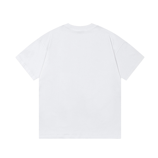 バーバリー  オーバーラップアルファベット軍馬プリント半袖Tシャツ