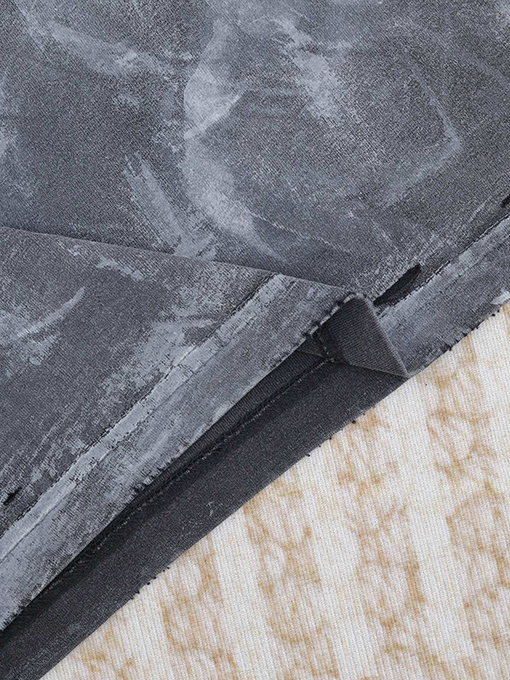 バレンシアガ  新しい手描きの磨かれた古い半袖Tシャツ