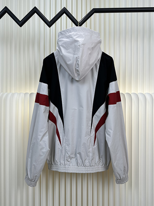バレンシアガ スポーツロゴ ジップアップナイロンジャケット3 B SPORTS ICON TRACKSUIT 