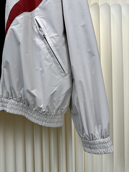バレンシアガ スポーツロゴ ジップアップナイロンジャケット3 B SPORTS ICON TRACKSUIT 