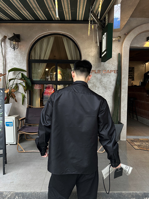 プラダ ファッションワークウェアナイロンシャツ