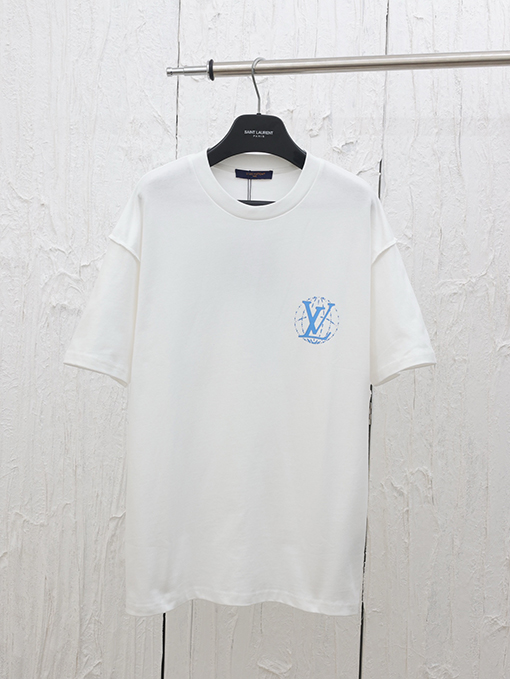 ルイヴィトン 新しいフィドンデザインショールーム半袖Tシャツ