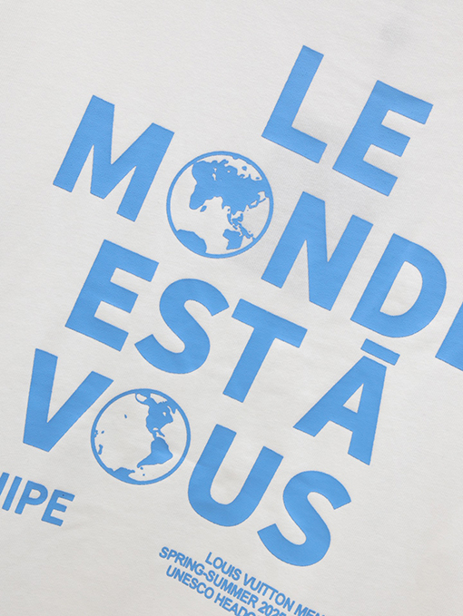 ルイヴィトン 新しいフィドンデザインショールーム半袖Tシャツ
