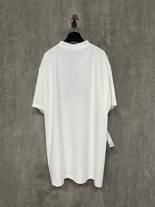 Balenciaga X Adidas コラボレーションシリーズin side out両面刺繍半袖Tシャツ