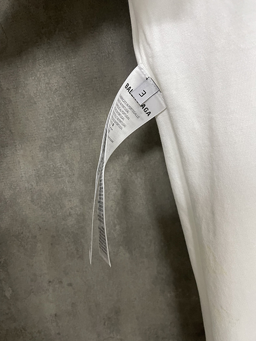 Balenciaga X Adidas コラボレーションシリーズin side out両面刺繍半袖Tシャツ