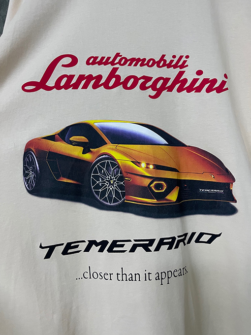 バレンシアガ 25ssコラボレーションロゴプリント半袖Tシャツ