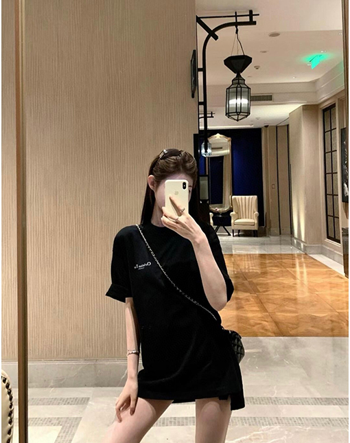 ディオール 新しいクラシックロゴプリントヘビーポンド半袖Tシャツ