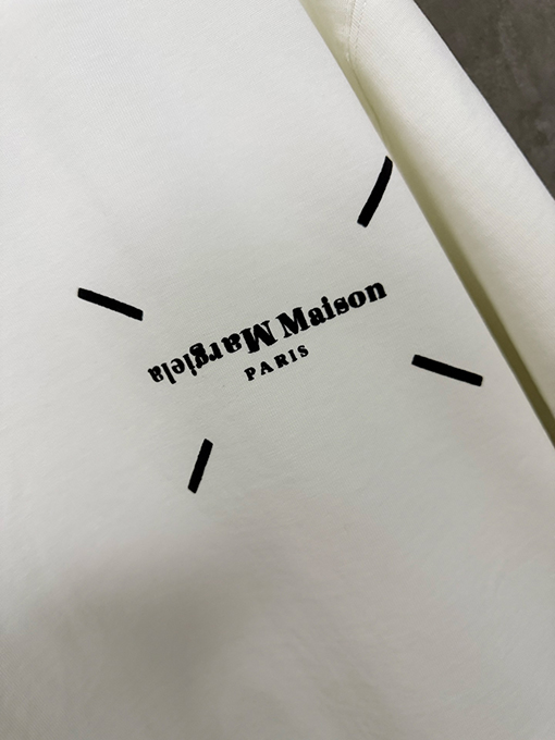 マルタンマルジェラコピー 25ssクラシックプリントヘビーポンド半袖Tシャツ