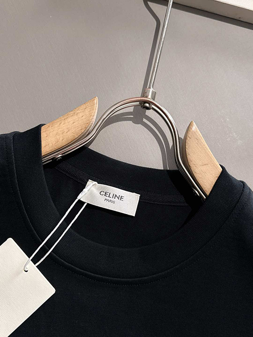 セリーヌスーパーコピー 新しい綿の半袖Tシャツ