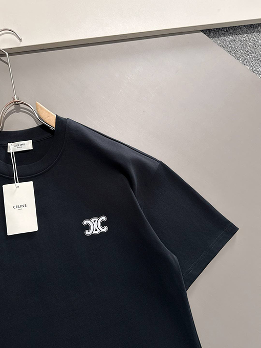 セリーヌスーパーコピー 新しい綿の半袖Tシャツ