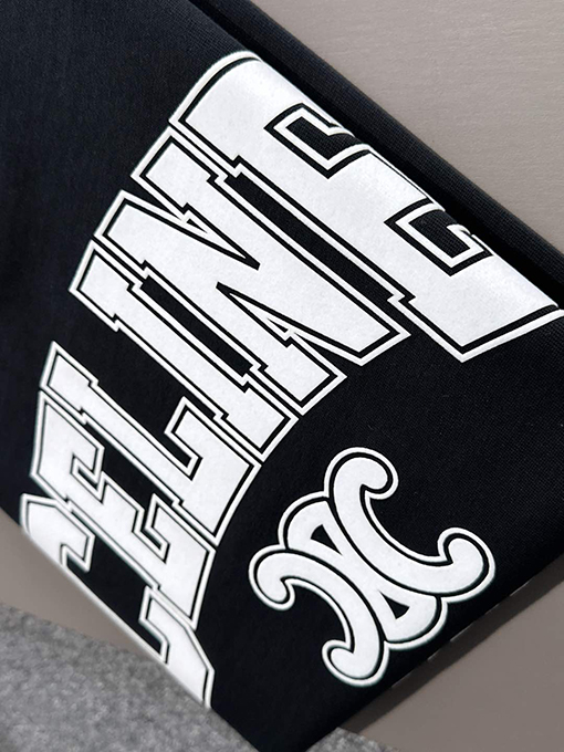 セリーヌスーパーコピー 新しい綿の半袖Tシャツ
