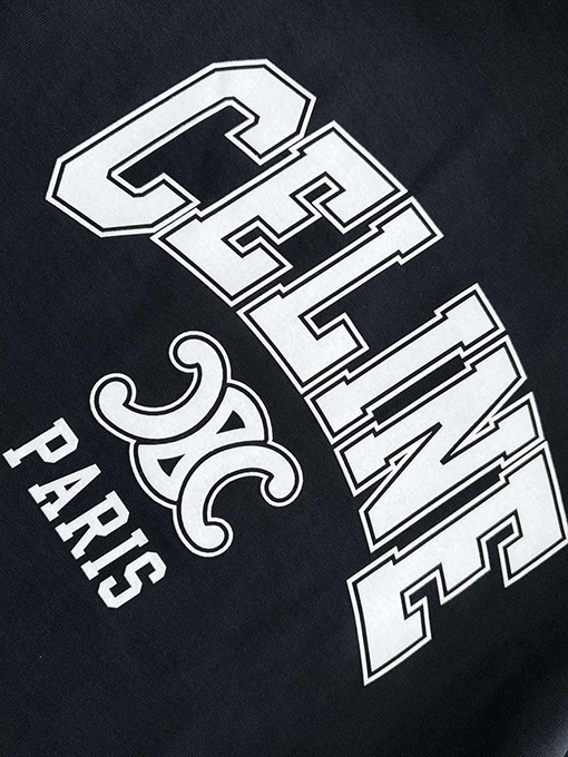 セリーヌスーパーコピー 新しい綿の半袖Tシャツ