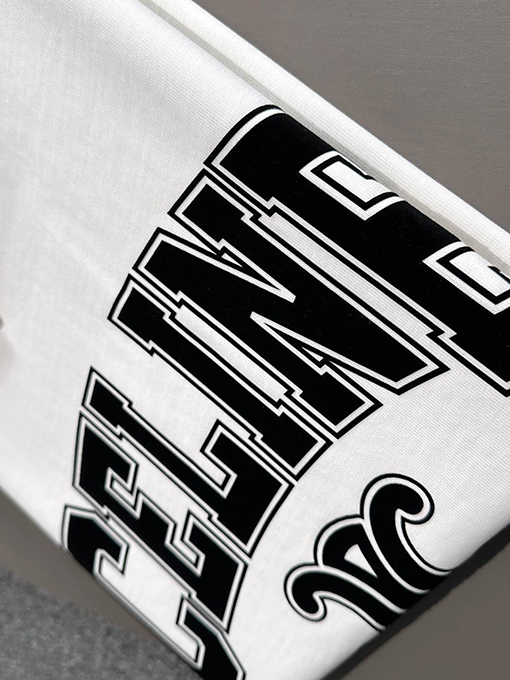 セリーヌスーパーコピー 新しい綿の半袖Tシャツ