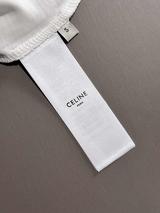 セリーヌスーパーコピー 新しい綿の半袖Tシャツ