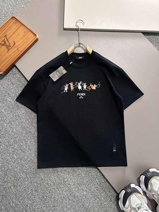 フェンディ 新しい年限定モンスターシリーズ半袖Tシャツ