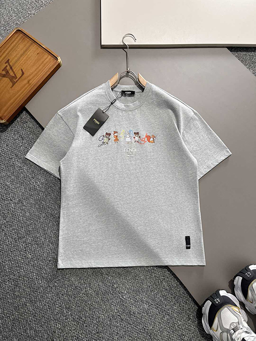 フェンディ 新しい年限定モンスターシリーズ半袖Tシャツ