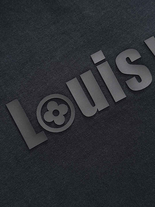 ルイヴィトン 新しい前後のプレス技術半袖Tシャツ