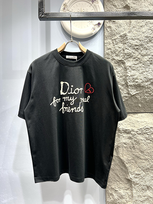 ディオール 新しい愛のサイン半袖Tシャツ