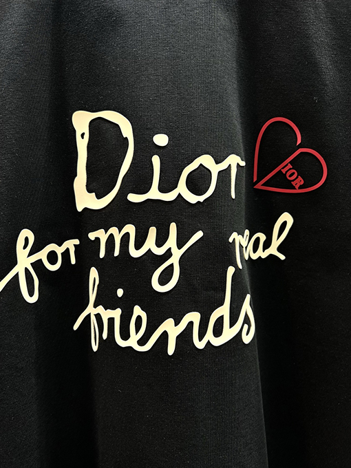 ディオール 新しい愛のサイン半袖Tシャツ