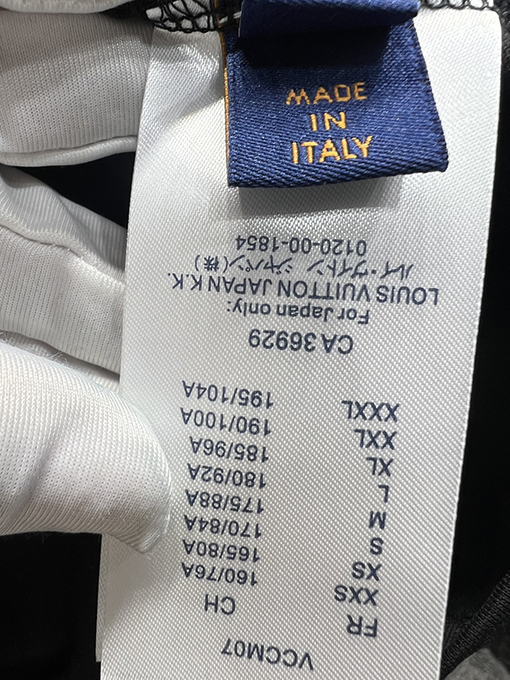 ルイヴィトン 新しいレザーサイン半袖Tシャツ