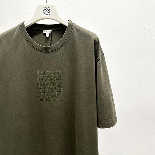 ロエベスーパーコピー刺繍半袖Tシャツ
