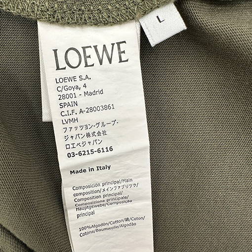 ロエベスーパーコピー刺繍半袖Tシャツ