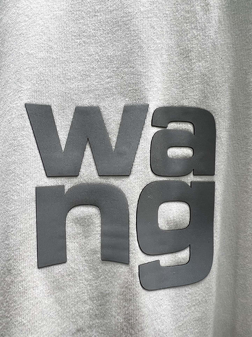 アレキサンダーワンスーパーコピー新しいシンプルなロゴプリントTシャツ