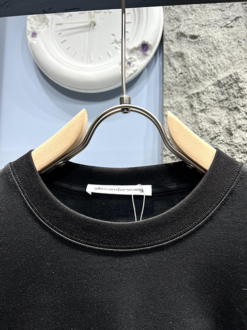 アレキサンダーワンスーパーコピー新しいシンプルなロゴプリントTシャツ