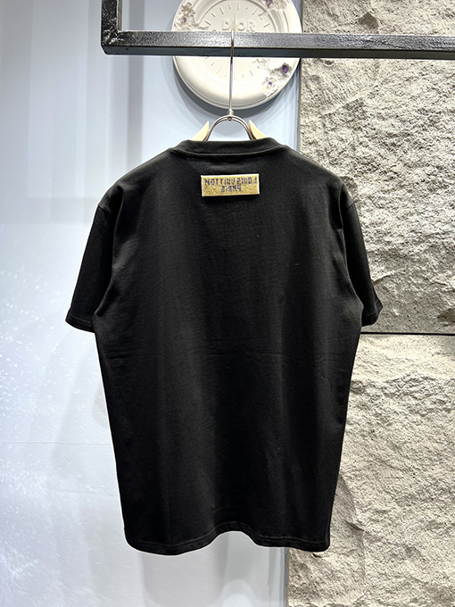 ルイヴィトンスーパーコピー新しいチェーンプリント半袖Tシャツ