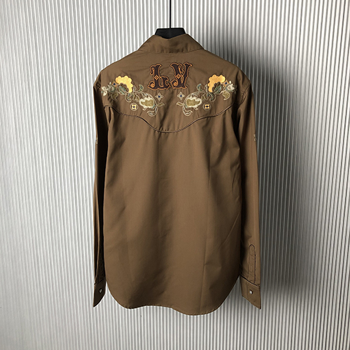 ルイヴィトン新しいウール長袖シャツ