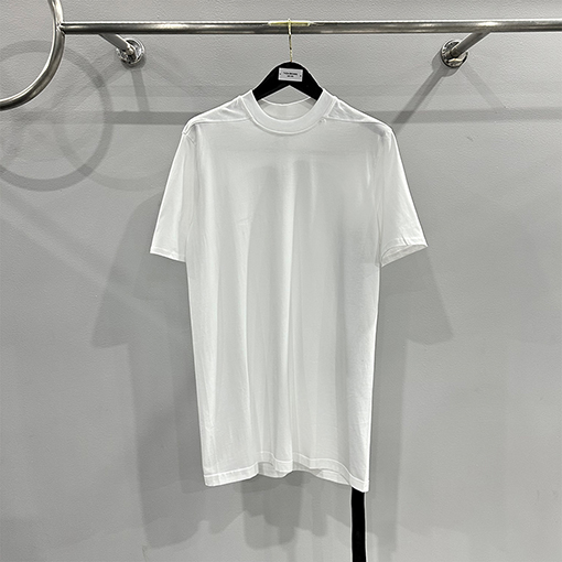 リックオウエンススーパーコピー スリムフィットのラウンドネック半袖Tシャツ