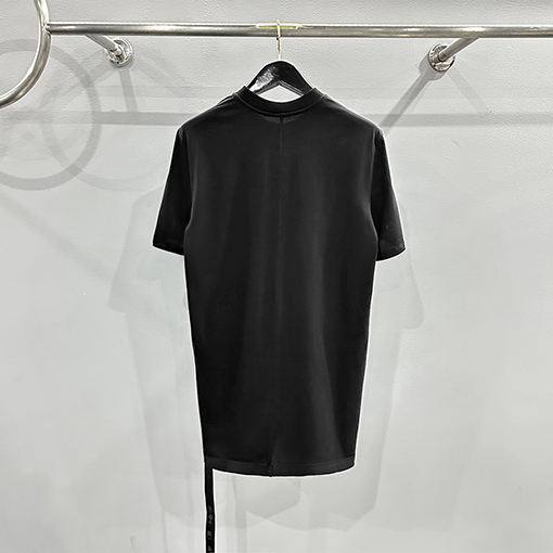 リックオウエンススーパーコピー スリムフィットのラウンドネック半袖Tシャツ