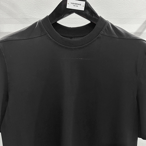 リックオウエンススーパーコピー スリムフィットのラウンドネック半袖Tシャツ