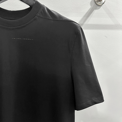 リックオウエンススーパーコピー スリムフィットのラウンドネック半袖Tシャツ