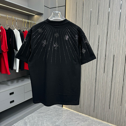 クロムハーツスーパーコピー新しいラウンドネックTシャツ
